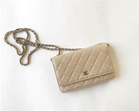 chanel so black woc|Chanel beige wallet on chain.